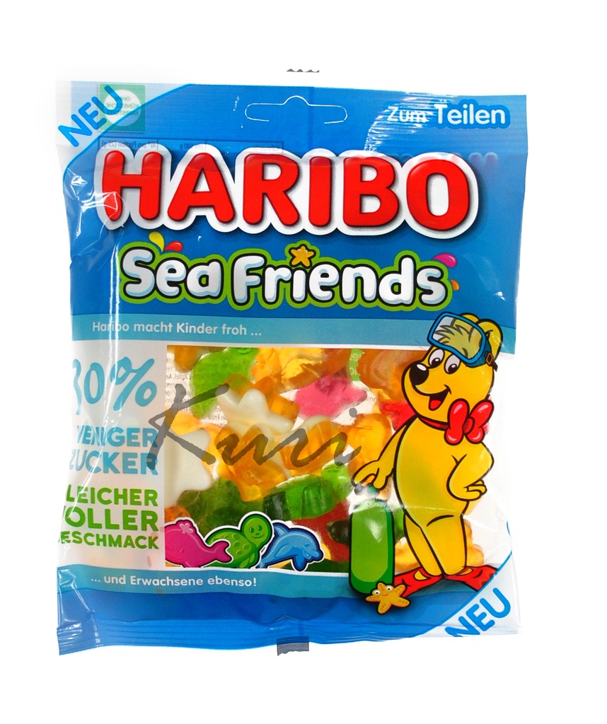 Żelki owocowe Haribo Sea Friends morskie 160g