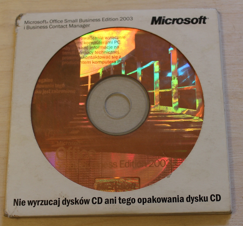 Microsoft Office Small Business Edition 2003 PL OE
