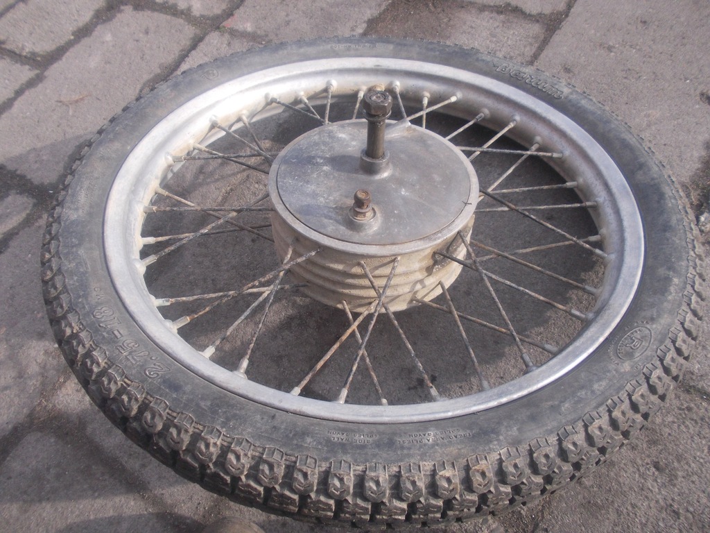 koło przednie mz etz 250 bez tarczy 18'' barum BCM