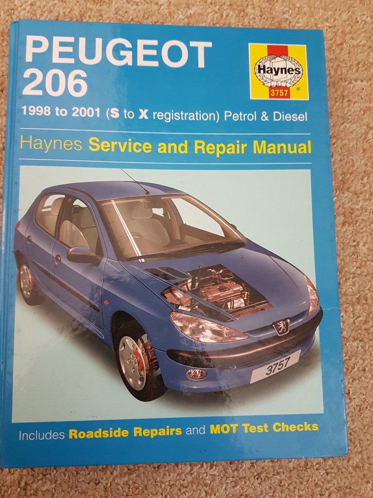 Peugeot 206 Haynes SAM NAPRAWIAM !!! Tanio