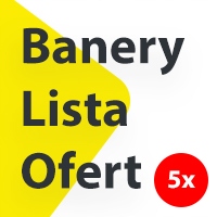 5X Banery na liście ofert Allegro NOWOŚĆ