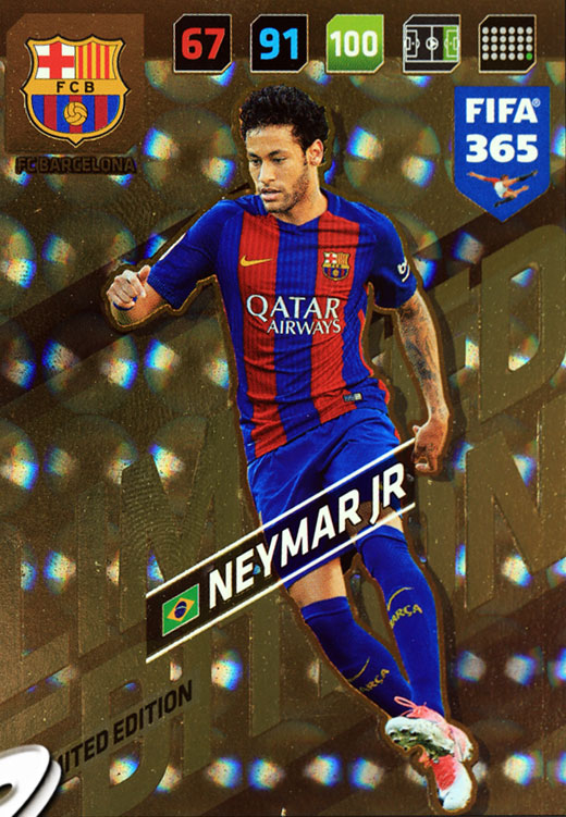 NEYMAR Barcelona  Limited Edition karta FIFA 2018