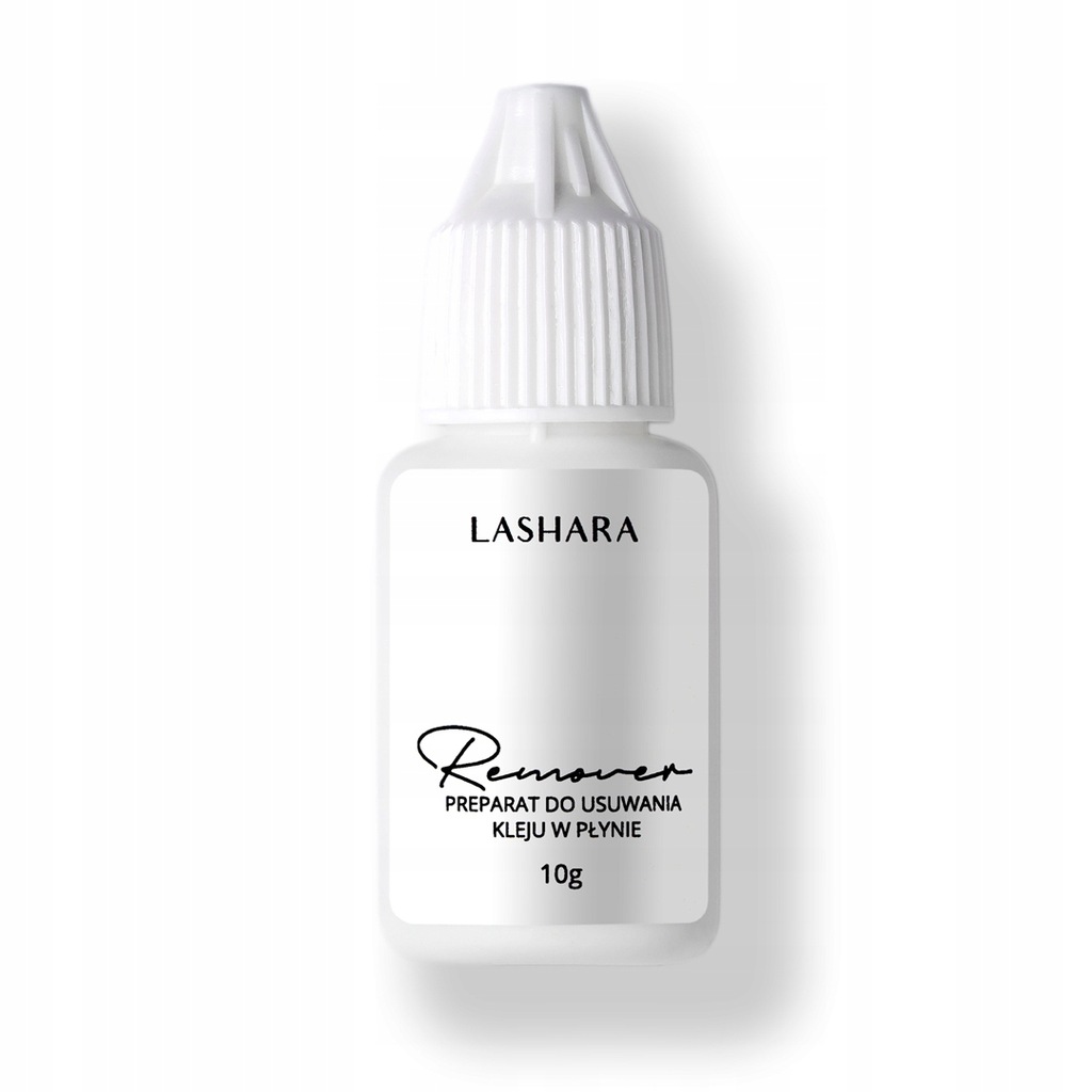 Remover w płynie 10ml - wydajny - LASHARA