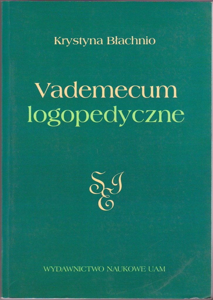 Vademecum logopedyczne Katarzyna Błachnio