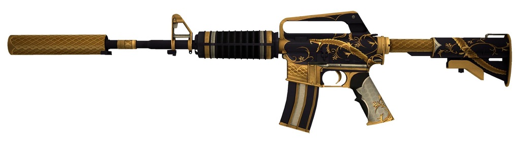 SKIN CS:GO M4A1-S GOLDEN COIL złoty zwój FT 3/5