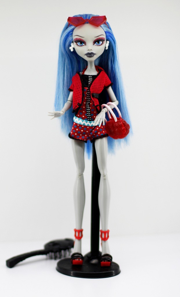 Monster High Ghoulia Gloom Beach UNIKAT