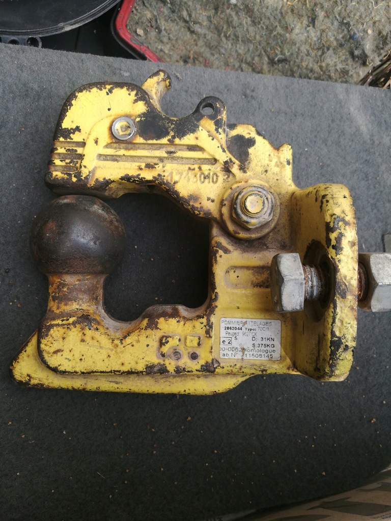 Zaczep kulowy Pommier Attelages 2862044
