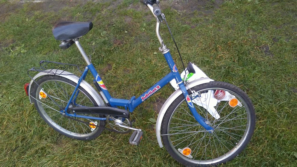 ROWER SKŁADAK ROMET JUBILAT 2 ROK 1988 + TORBA PRL 7674750338