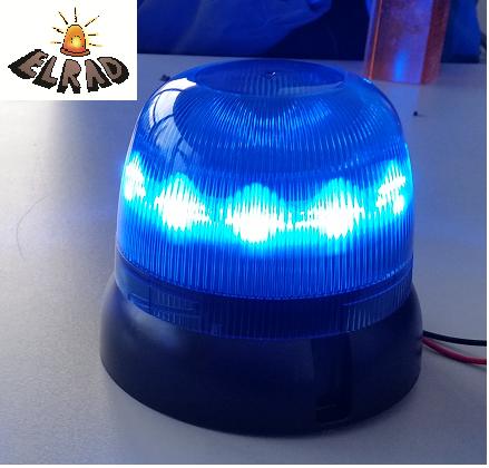Lampa Ostrzegawcza 3SLP-02P LED niebieska FEDERAL