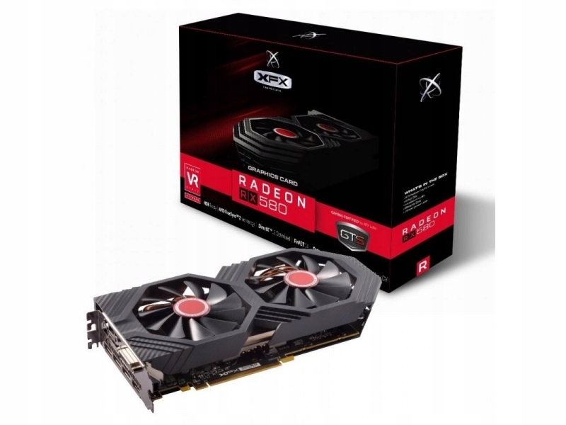 XFX RADEON RX 580 8GB GTS BLACK EDITION OC+