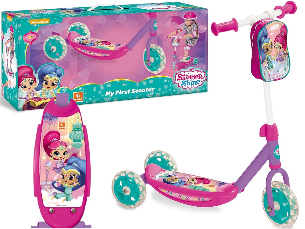 Mondo HULAJNOGA SHIMMER SHINE Trójkołowa TOREBKA
