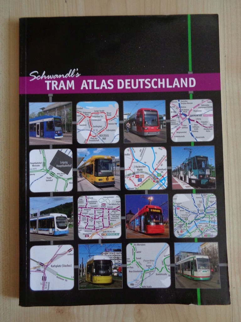 Książka Atlas Tramwajów w Niemczech