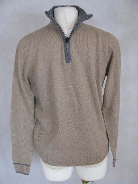 Piazza Italia - efektowny męski sweter M