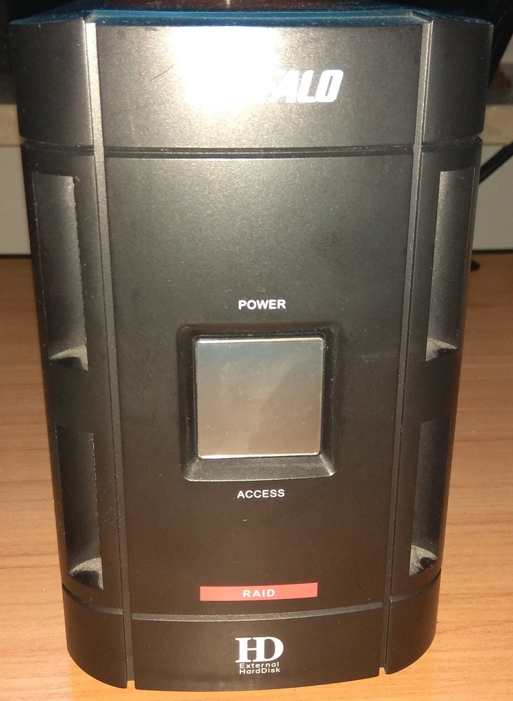 Obudowa Buffalo drivestation duo 2x500GB RAID 0 1