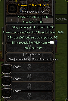 b. z białego złota+9 pvp  tortuga metin2 okazja
