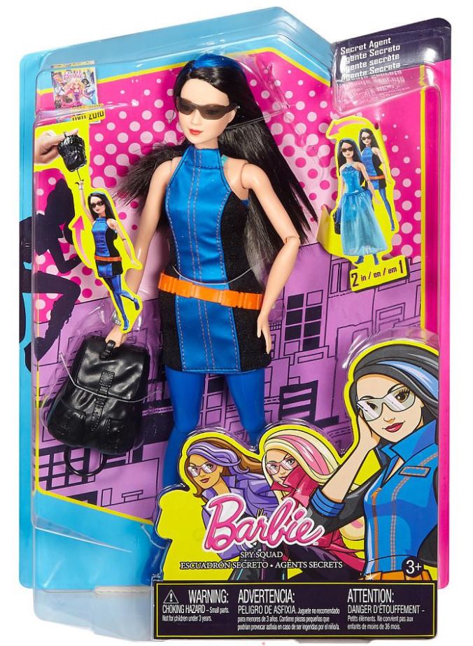 Lalka Barbie Mattel SPY SQUAD Tajna Agentka Renee