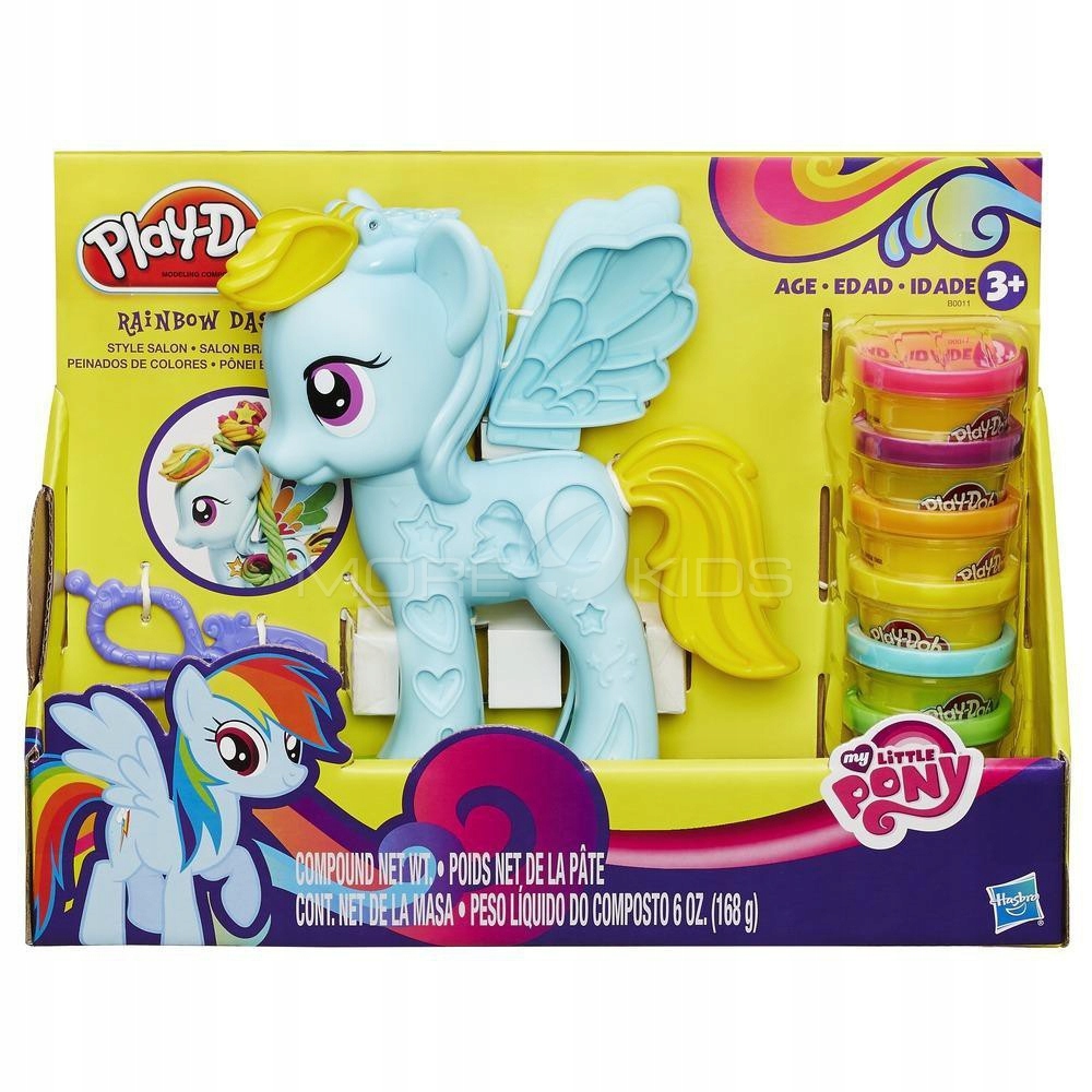 Salon Fryzjerski Rainbow Dash Mlp Play Doh B0011 7179077383 Oficjalne Archiwum Allegro