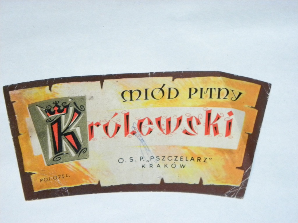 Królewski miód pitny, O.S.P. Pszczelarz, Kraków
