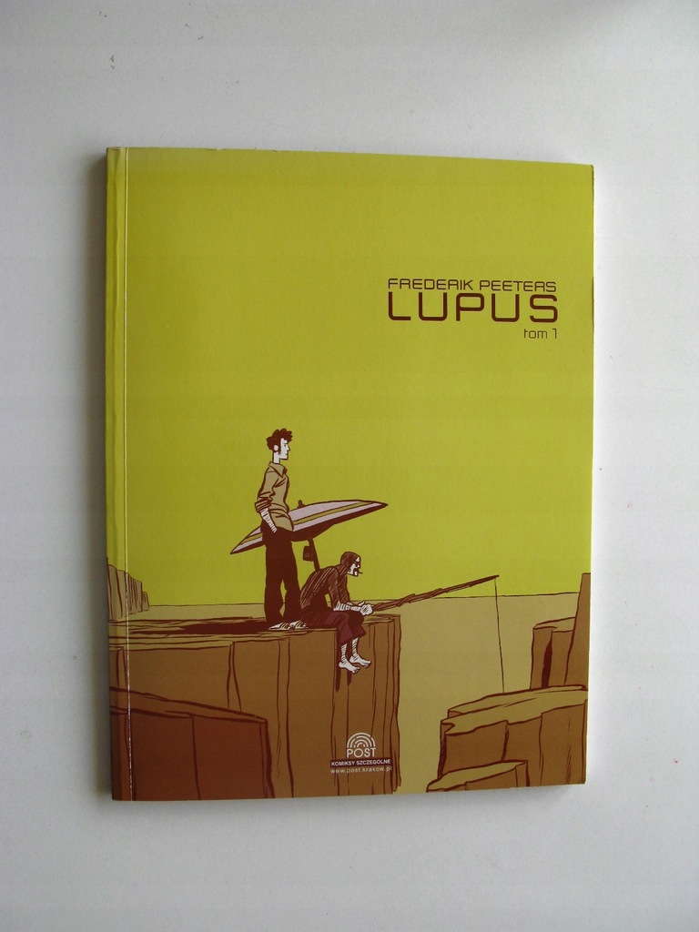 LUPUS- tom 1 Frederik Peeters, komiks __________sf