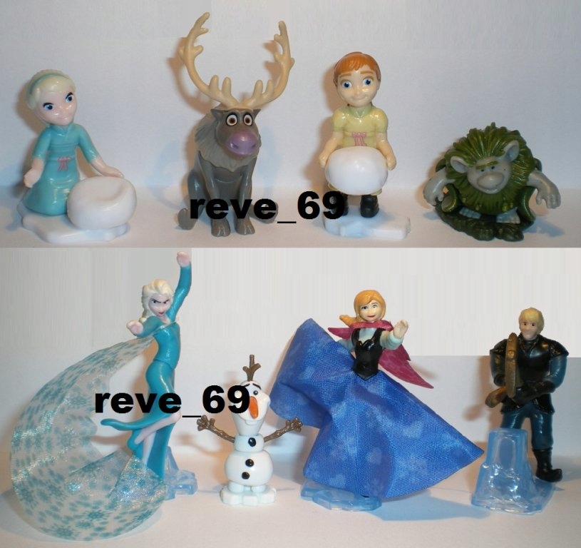 *_* FROZEN + 1 kartka komplet kinder niespodzianka