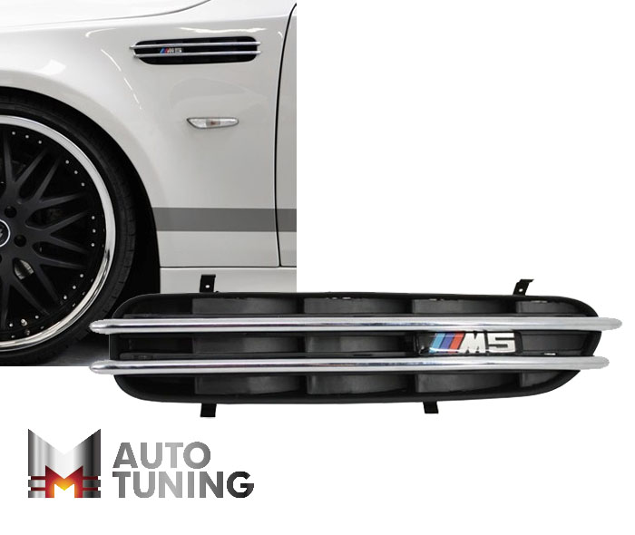 BOCZNE WLOTY NA BŁOTNIK BMW E60 LOOK M5