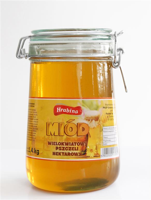 Miód Wielokwiatowy - 1,4 kg Hrabina (05642)