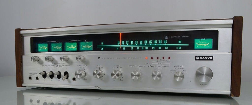 Sanyo DCX-3300K 4-Channel Stereo Receiver