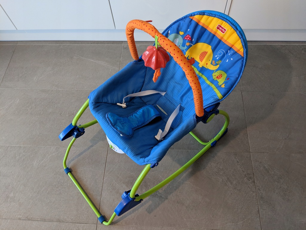 FISHER PRICE M7930 - Leżaczek, bujaczek (0-18kg)