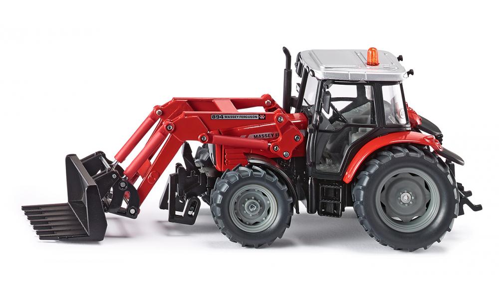 SIKU 1:32 | MASSEY FERGUSON Z ŁADOWACZEM | 3653