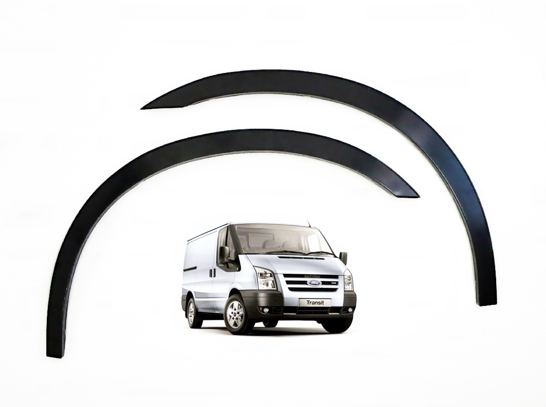 FORD TRANSIT CAR FENDER FLARES FENDER LINERS TRIMS X2