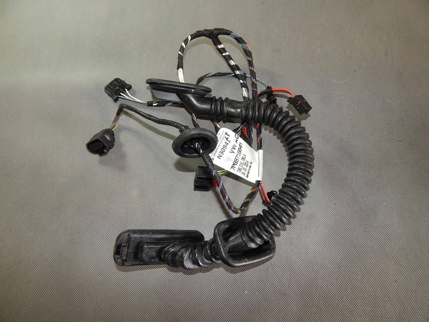 VW TOUAREG DOOR HARNESS LEFT REAR 7P6971694M