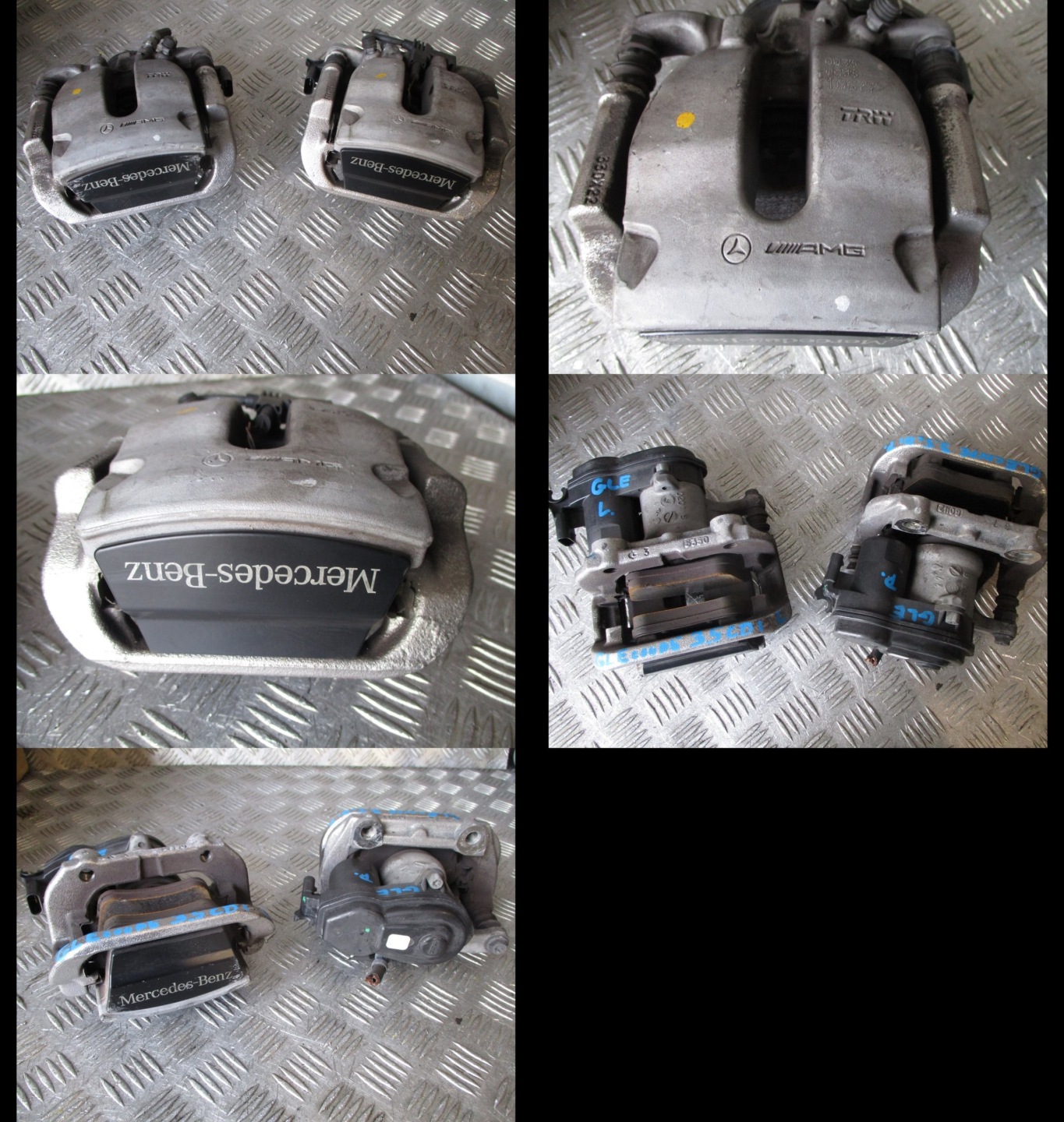 caliper MERCEDES GLE COUPE 3,5CDI right