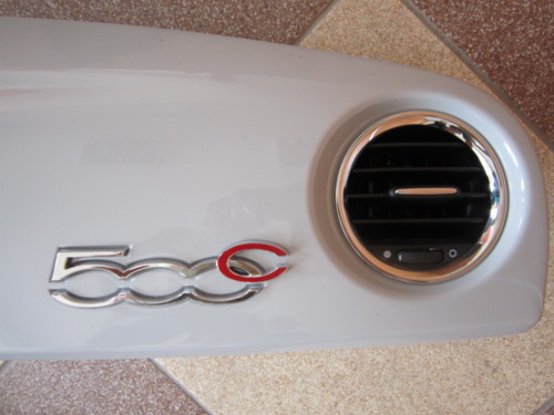 decorative trim dashboard Fiat 500 Abarth