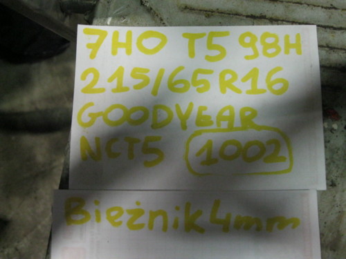 wheels discs tyres metal VW 7H0 T5 R16