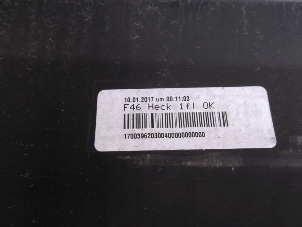 BMW 2 F46 GRAN TOURER bumper rear rear part