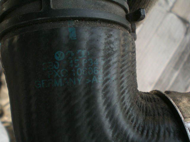 pipe intercooler VW B5 A4 8E0145762B 3B0145834P