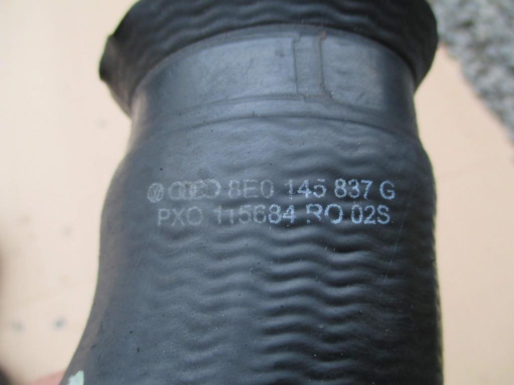 ROHR INTERCOOLER AUDI A4 B7 04-08 TDI 8E0145837G