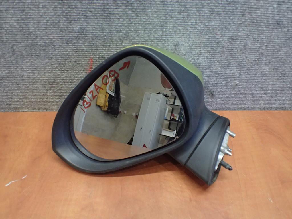 mirror left SEAT IBIZA 08- manually