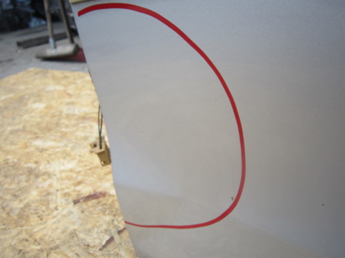 Tür VW Polo 6Q0 links hinten