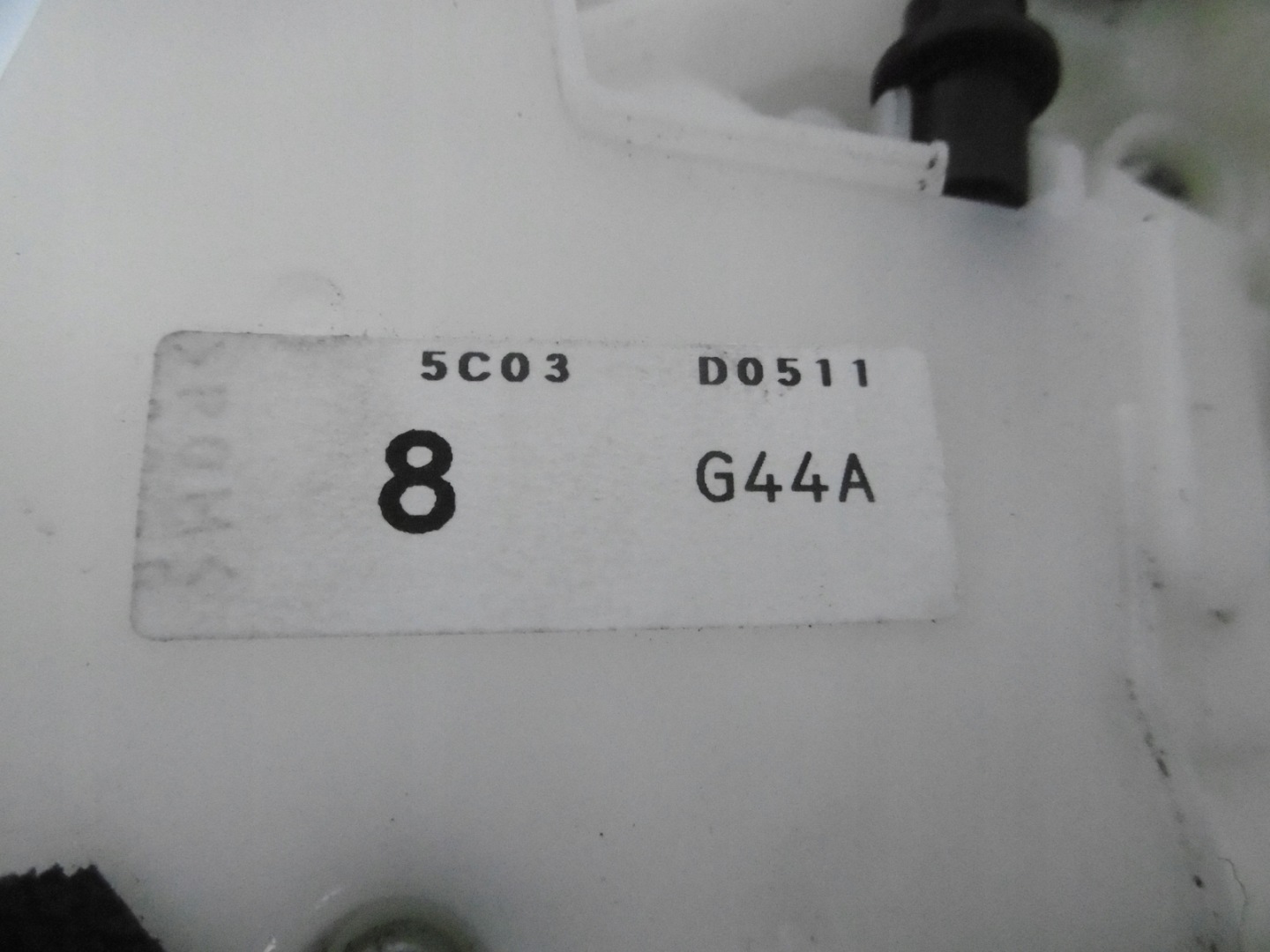 lock door right rear part MAZDA 6 III GJ 12