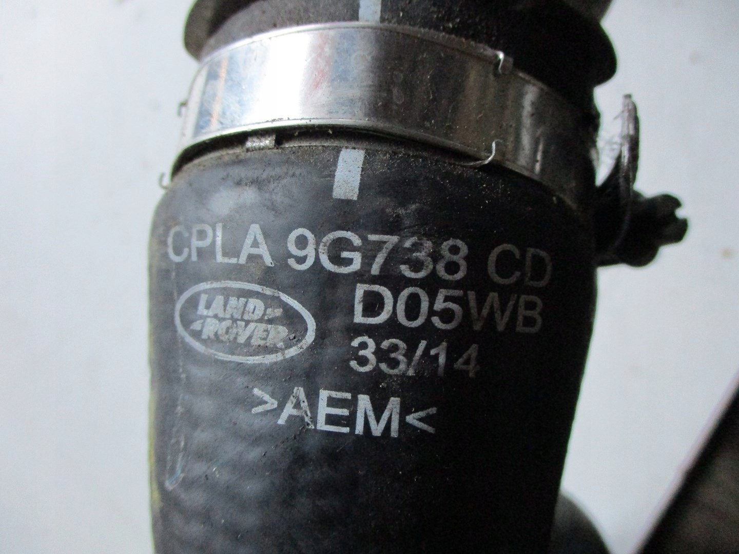 pipe hose RANGE ROVER SPORT 3,0D 14R