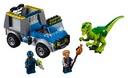 LEGO Juniors 10757 Jurský svět Na záchranu Raptorom NOVÁ sada + DÁREK Věk dítěte 4 roky +