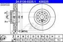 DISQUES ATE AVANT - VW CC PASSAT CC 340MM photo 2 - milautoparts-fr.ukrlive.com