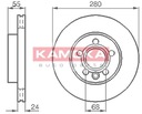 DISCS BRAKE 2 PIECES FRONT FOR VW TRANSPORTER T4 photo 2 - milautoparts-fr.ukrlive.com