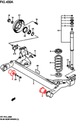 SUZUKI SWIFT 03-10 BUSHING BEAM REAR REAR photo 4 - milautoparts-fr.ukrlive.com