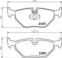 PADS DISCS SENSOR TEXTAR REAR BMW 5 E39 298MM photo 2 - milautoparts-fr.ukrlive.com