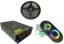 KIT RGB 5050 300 Светодиодная лента 5м радиоуправление + блок питания