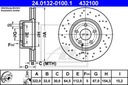 DISQUES SABOTS DE FREIN ATE AVANT - MERCEDES E W212 322MM photo 2 - milautoparts-fr.ukrlive.com