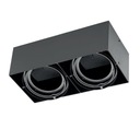 PIREO N двойной потолочный точечный светильник IP20 BLACK/BLACK OP-PIREN2-20