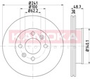 KAMOKA 1032536 DISC BRAKE FRONT VENTILATED photo 3 - milautoparts-fr.ukrlive.com